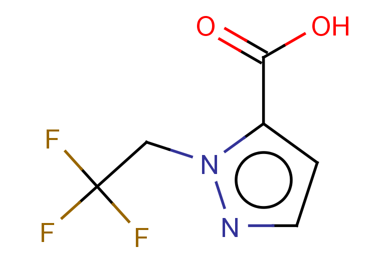 1-(2,2,2-trifluoroethyl)-1H-pyrazole-5-carboxylic acid