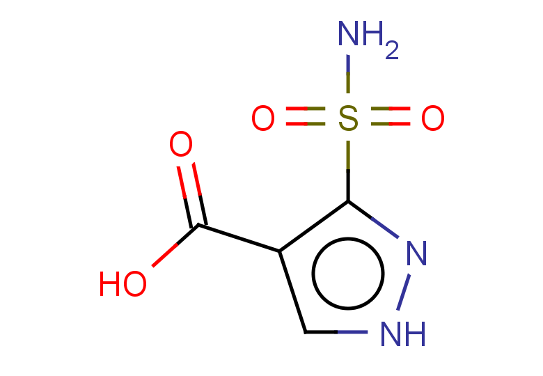 3-sulfamoyl-1H-pyrazole-4-carboxylic acid