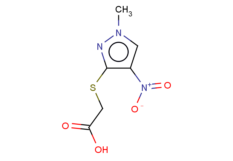 2-[(1-methyl-4-nitro-1H-pyrazol-3-yl)sulfanyl]acetic acid