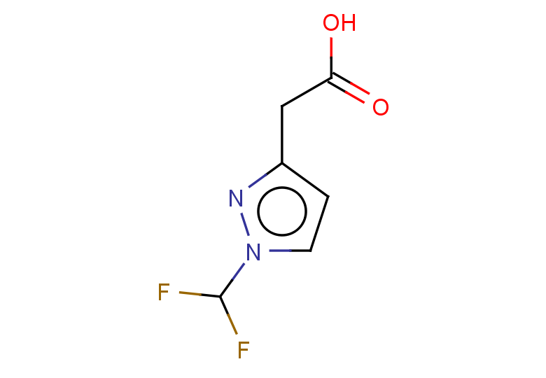 2-[1-(difluoromethyl)-1H-pyrazol-3-yl]acetic acid