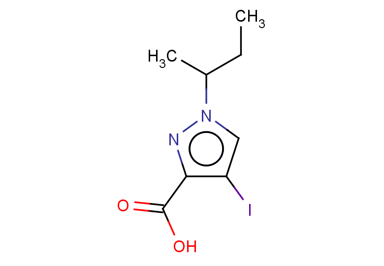 1-(butan-2-yl)-4-iodo-1H-pyrazole-3-carboxylic acid