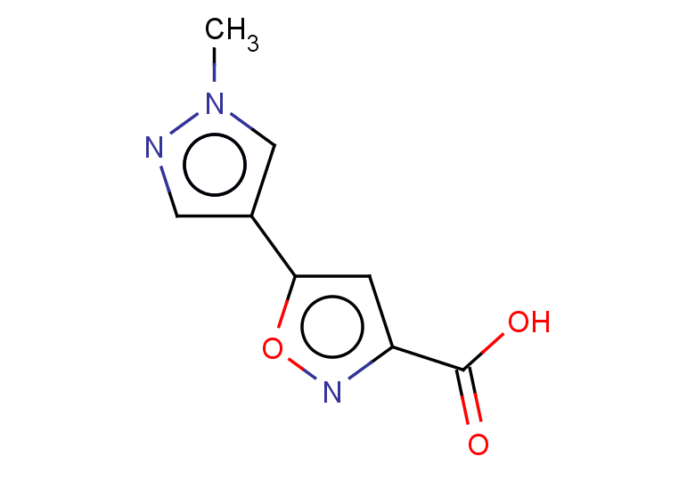 5-(1-methyl-1H-pyrazol-4-yl)-1,2-oxazole-3-carboxylic acid