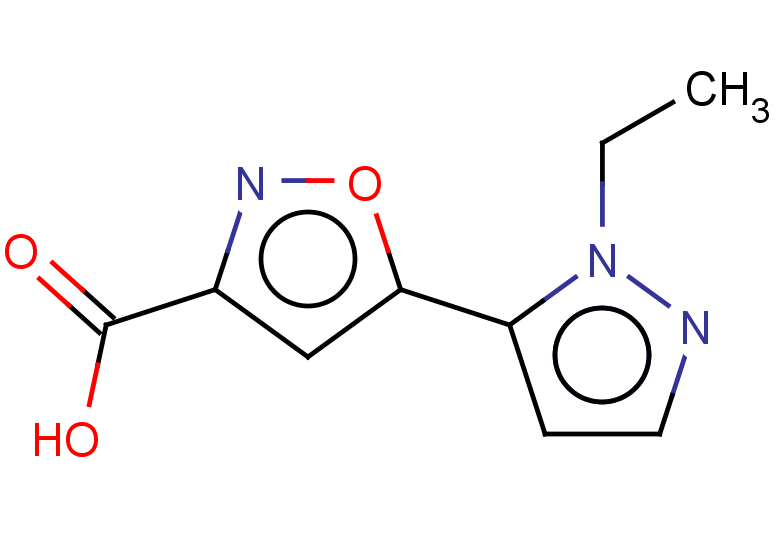 5-(1-ethyl-1H-pyrazol-5-yl)-1,2-oxazole-3-carboxylic acid