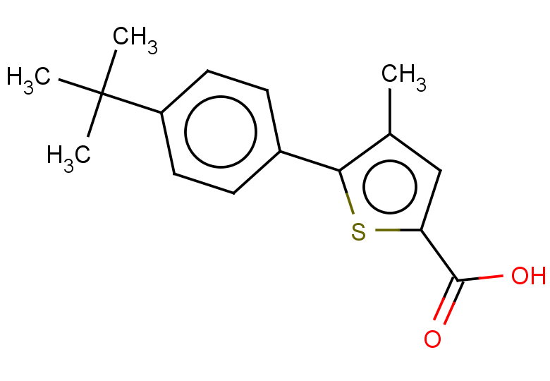 5-(4-tert-butylphenyl)-4-methylthiophene-2-carboxylic acid