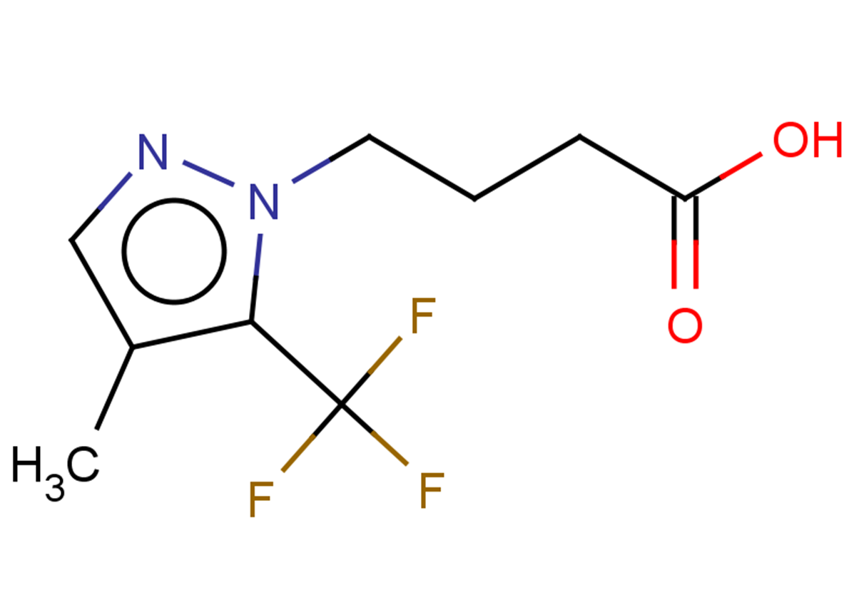 4-[4-methyl-5-(trifluoromethyl)-1H-pyrazol-1-yl]butanoic acid