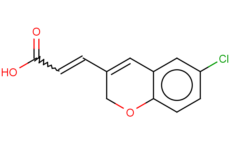 3-(6-chloro-2H-chromen-3-yl)prop-2-enoic acid