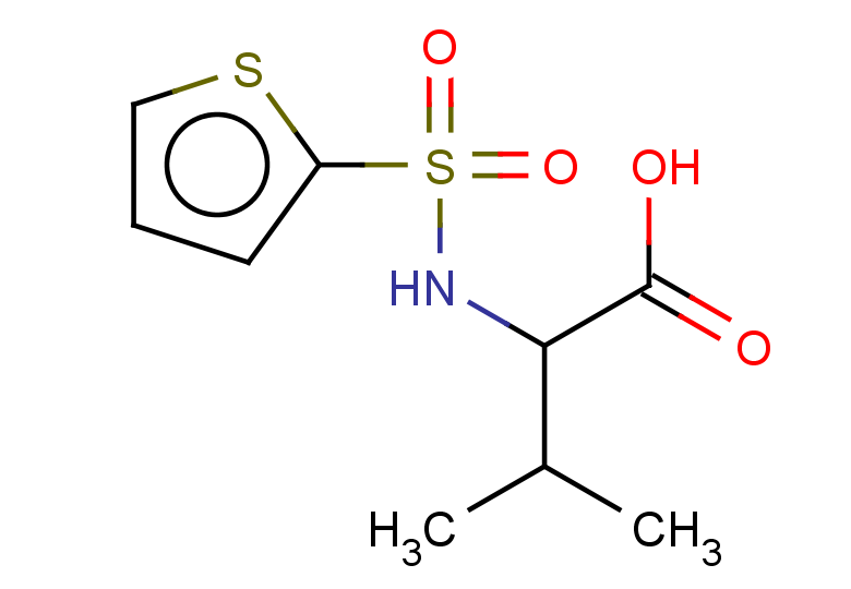 3-methyl-2-(thiophene-2-sulfonamido)butanoic acid