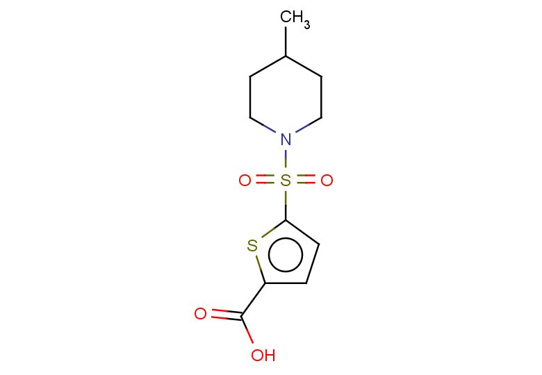 5-[(4-methylpiperidin-1-yl)sulfonyl]thiophene-2-carboxylic acid