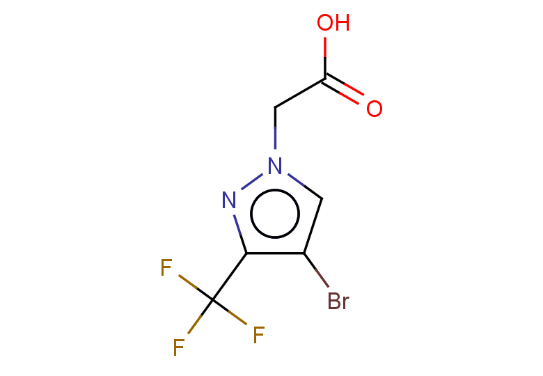 2-[4-bromo-3-(trifluoromethyl)-1H-pyrazol-1-yl]acetic acid
