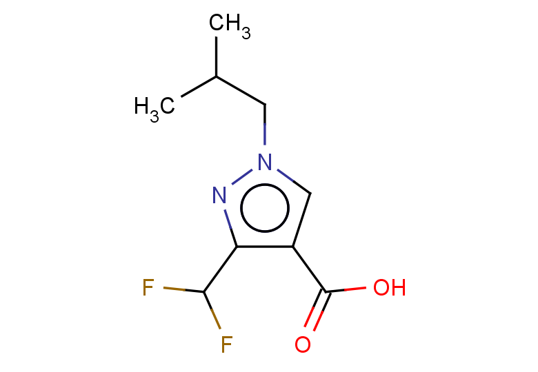 3-(difluoromethyl)-1-(2-methylpropyl)-1H-pyrazole-4-carboxylic acid