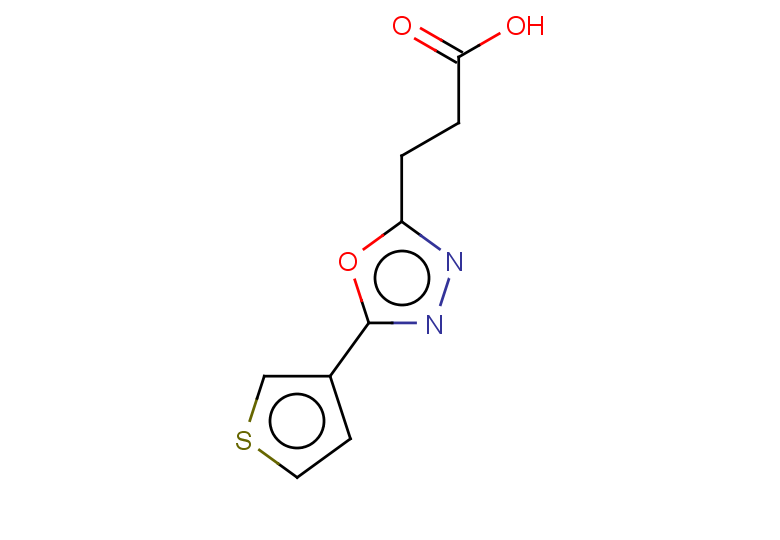 3-[5-(thiophen-3-yl)-1,3,4-oxadiazol-2-yl]propanoic acid