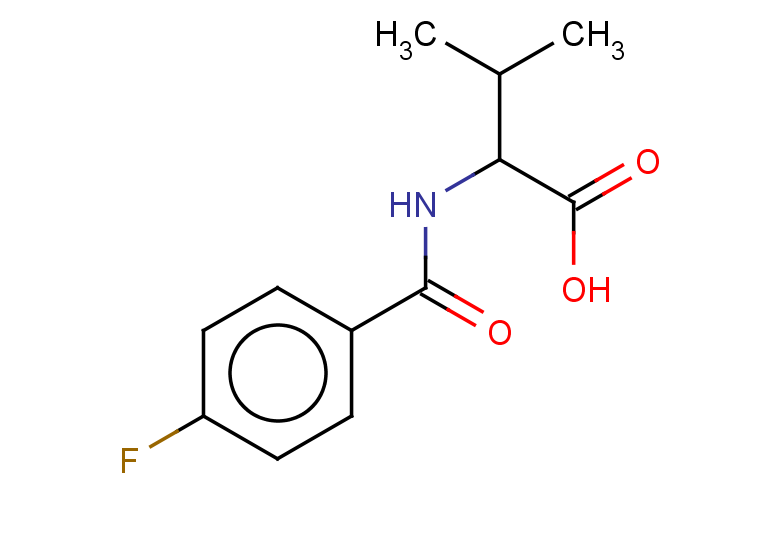 2-[(4-fluorophenyl)formamido]-3-methylbutanoic acid