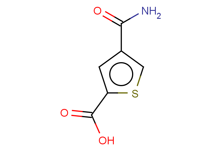 4-carbamoylthiophene-2-carboxylic acid