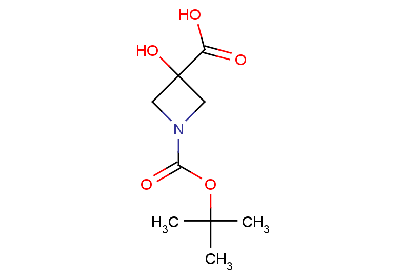 1-[(tert-butoxy)carbonyl]-3-hydroxyazetidine-3-carboxylic acid