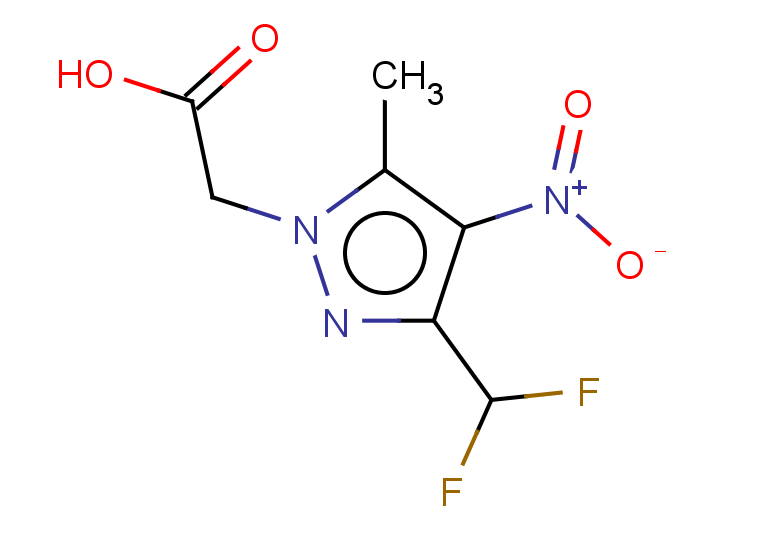 2-[3-(difluoromethyl)-5-methyl-4-nitro-1H-pyrazol-1-yl]acetic acid
