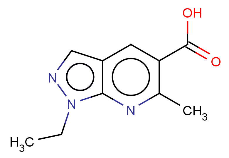 1-ethyl-6-methyl-1H-pyrazolo[3,4-b]pyridine-5-carboxylic acid