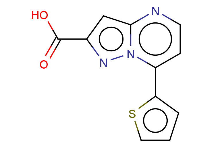 7-(thiophen-2-yl)pyrazolo[1,5-a]pyrimidine-2-carboxylic acid