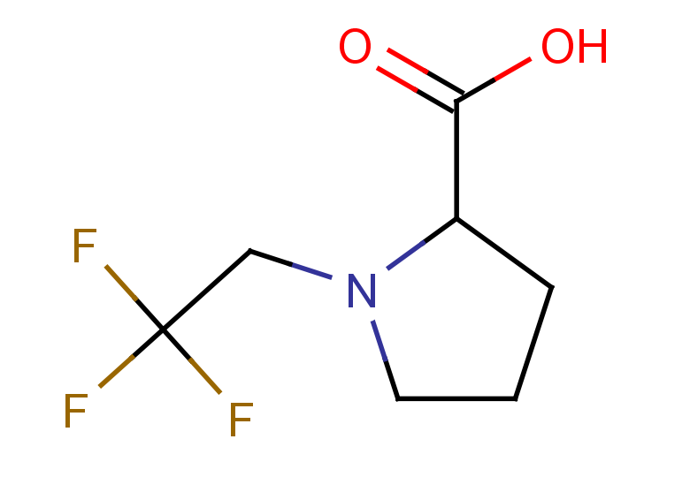 1-(2,2,2-trifluoroethyl)pyrrolidine-2-carboxylic acid