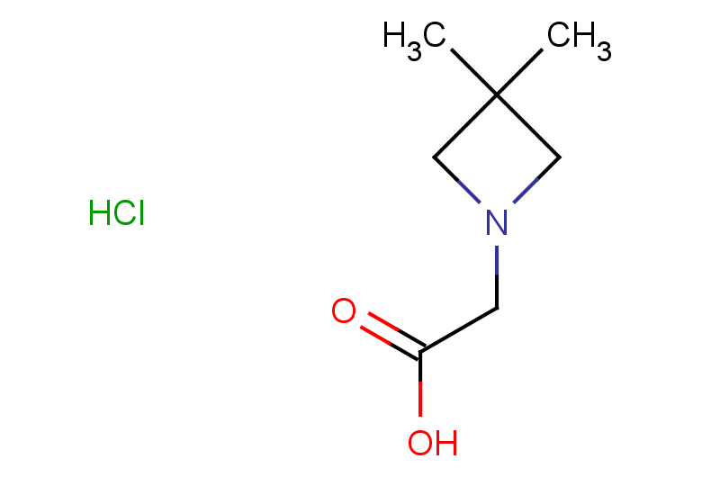2-(3,3-dimethylazetidin-1-yl)acetic acid hydrochloride