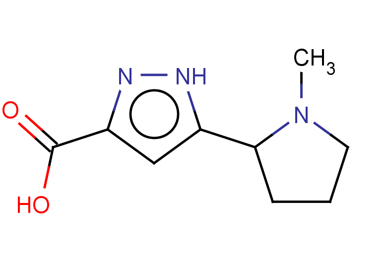 5-(1-methylpyrrolidin-2-yl)-1H-pyrazole-3-carboxylic acid