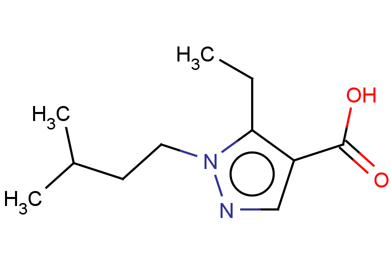 5-ethyl-1-(3-methylbutyl)-1H-pyrazole-4-carboxylic acid