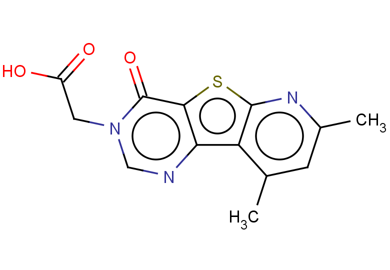2-{11,13-dimethyl-6-oxo-8-thia-3,5,10-triazatricyclo[7.4.0.0,2,7]trideca-1(13),2(7),3,9,11-pentaen-5-yl}acetic acid