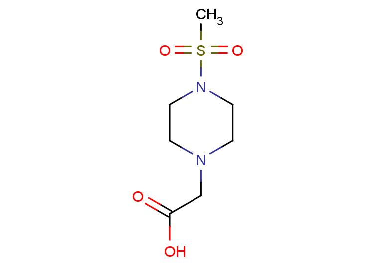 2-(4-methanesulfonylpiperazin-1-yl)acetic acid