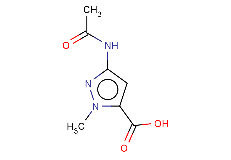 3-acetamido-1-methyl-1H-pyrazole-5-carboxylic acid