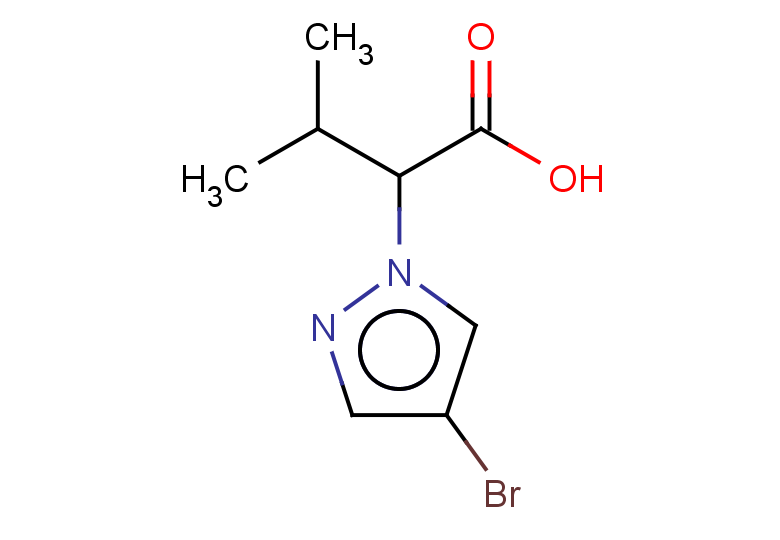 2-(4-bromo-1H-pyrazol-1-yl)-3-methylbutanoic acid