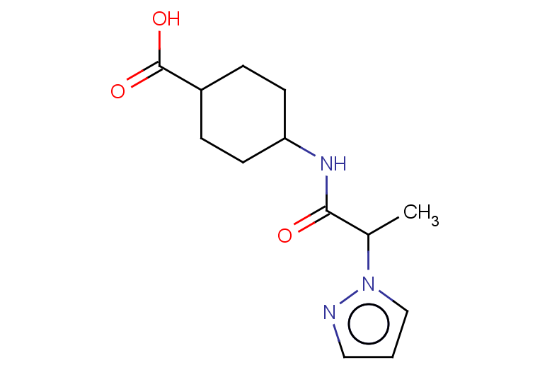 4-[2-(1H-pyrazol-1-yl)propanamido]cyclohexane-1-carboxylic acid