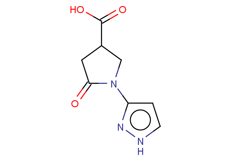 5-oxo-1-(1H-pyrazol-3-yl)pyrrolidine-3-carboxylic acid