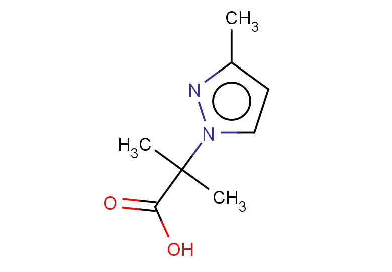 2-methyl-2-(3-methyl-1H-pyrazol-1-yl)propanoic acid