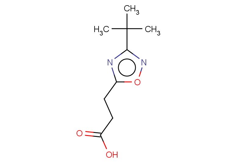 3-(3-tert-butyl-1,2,4-oxadiazol-5-yl)propanoic acid