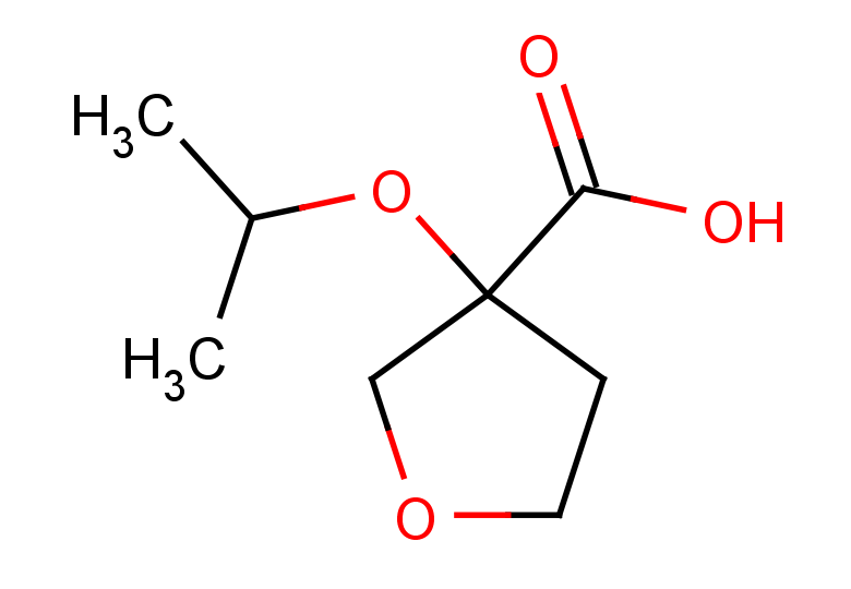 3-(propan-2-yloxy)oxolane-3-carboxylic acid