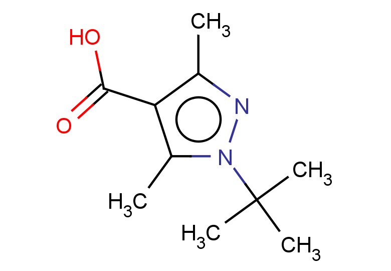 1-tert-butyl-3,5-dimethyl-1H-pyrazole-4-carboxylic acid