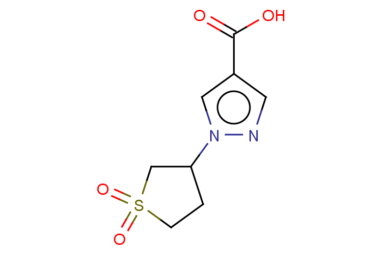 1-(1,1-dioxothiolan-3-yl)pyrazole-4-carboxylic acid