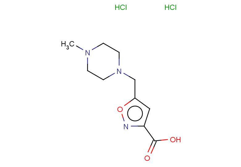 5-[(4-methylpiperazin-1-yl)methyl]-1,2-oxazole-3-carboxylic acid dihydrochloride