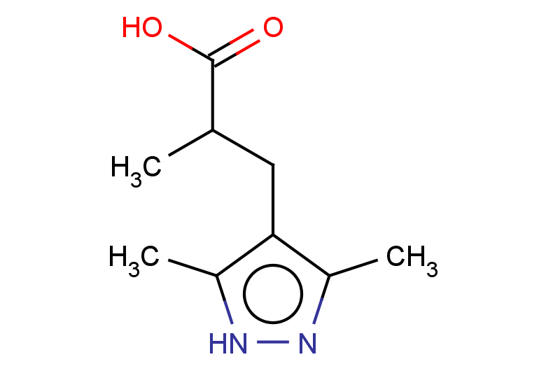 3-(3,5-dimethyl-1H-pyrazol-4-yl)-2-methylpropanoic acid
