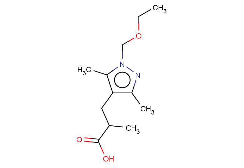 3-[1-(ethoxymethyl)-3,5-dimethyl-1H-pyrazol-4-yl]-2-methylpropanoic acid