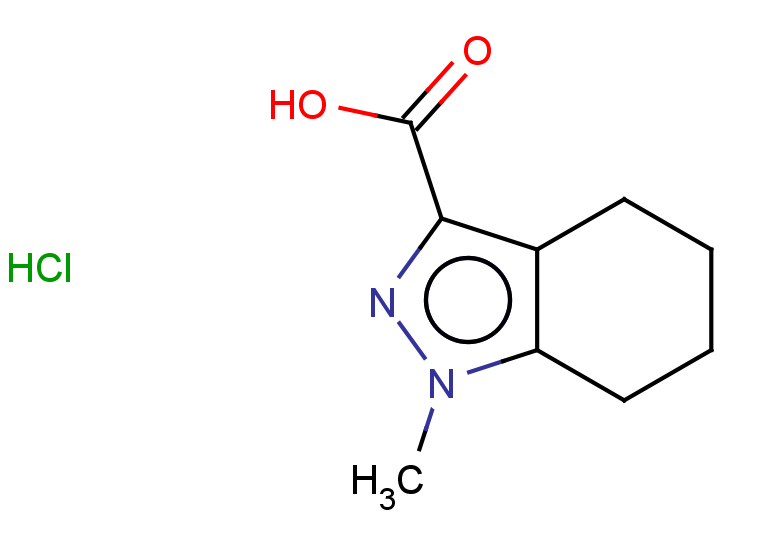 1-methyl-4,5,6,7-tetrahydro-1H-indazole-3-carboxylic acid hydrochloride