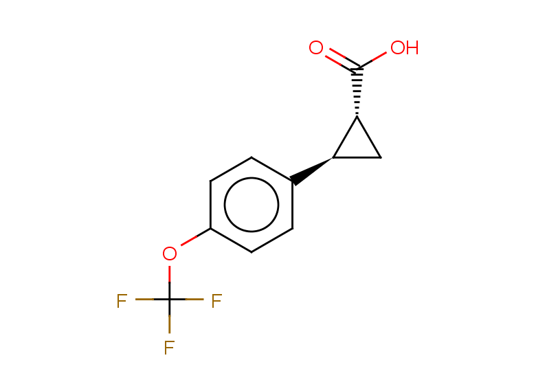 (1R,2R)-2-[4-(trifluoromethoxy)phenyl]cyclopropane-1-carboxylic acid