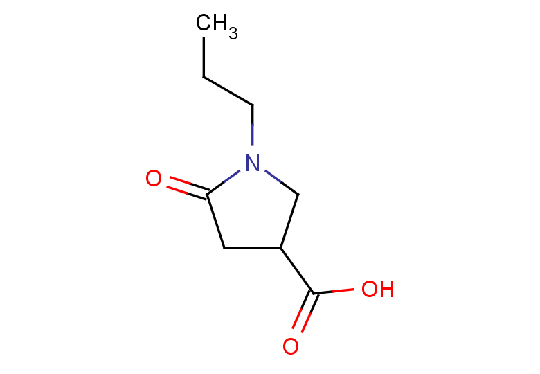 5-oxo-1-propylpyrrolidine-3-carboxylic acid