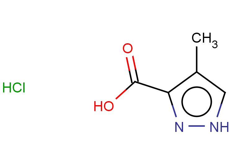 4-methyl-1H-pyrazole-3-carboxylic acid hydrochloride