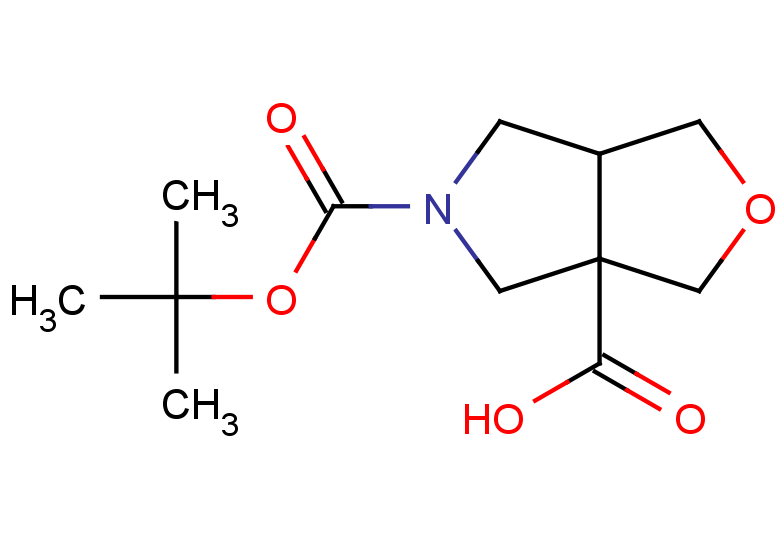 5-[(tert-butoxy)carbonyl]-hexahydro-1H-furo[3,4-c]pyrrole-3a-carboxylic acid