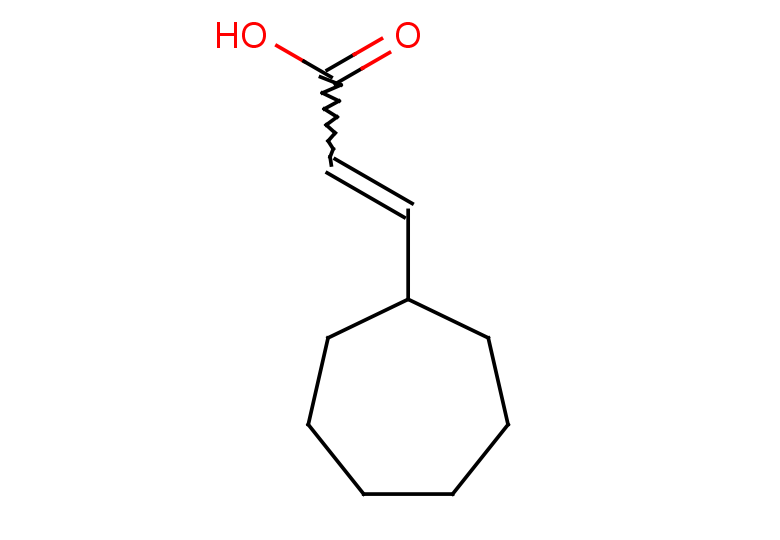 3-cycloheptylprop-2-enoic acid