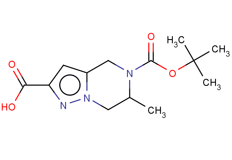 5-[(tert-butoxy)carbonyl]-6-methyl-4H,5H,6H,7H-pyrazolo[1,5-a]pyrazine-2-carboxylic acid