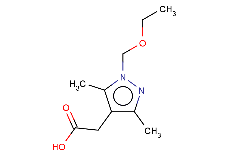 2-[1-(ethoxymethyl)-3,5-dimethyl-1H-pyrazol-4-yl]acetic acid