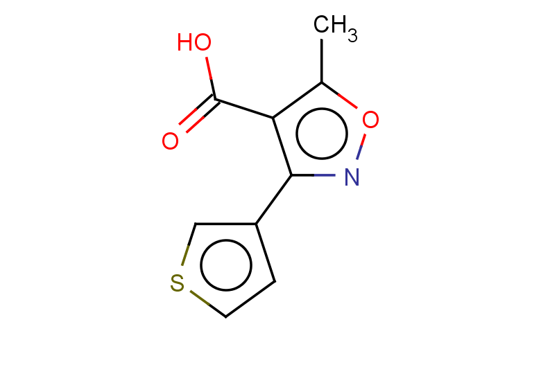 5-methyl-3-(thiophen-3-yl)-1,2-oxazole-4-carboxylic acid