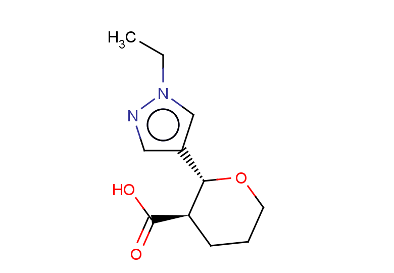 rac-(2R,3R)-2-(1-ethyl-1H-pyrazol-4-yl)oxane-3-carboxylic acid