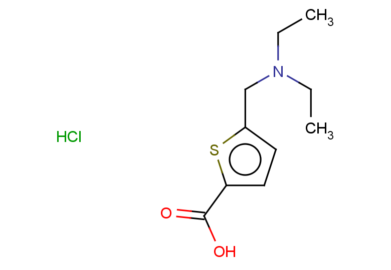 5-[(diethylamino)methyl]thiophene-2-carboxylic acid hydrochloride
